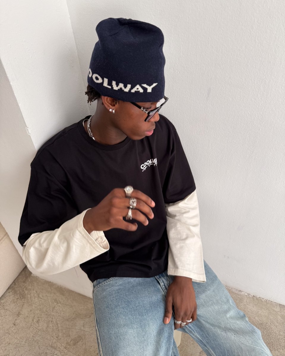 Navy Beanie