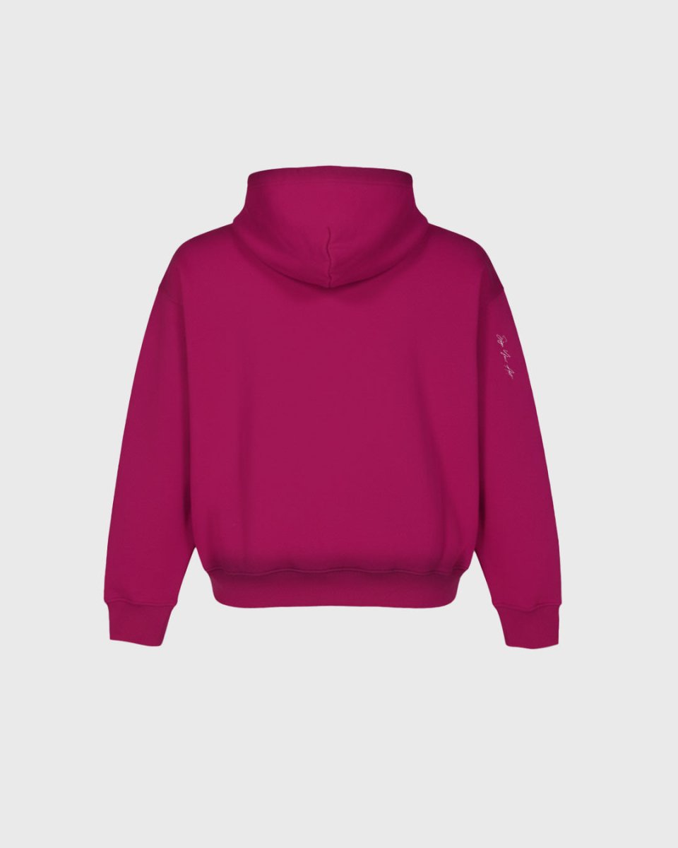 Break Wine Zipper Hoodie