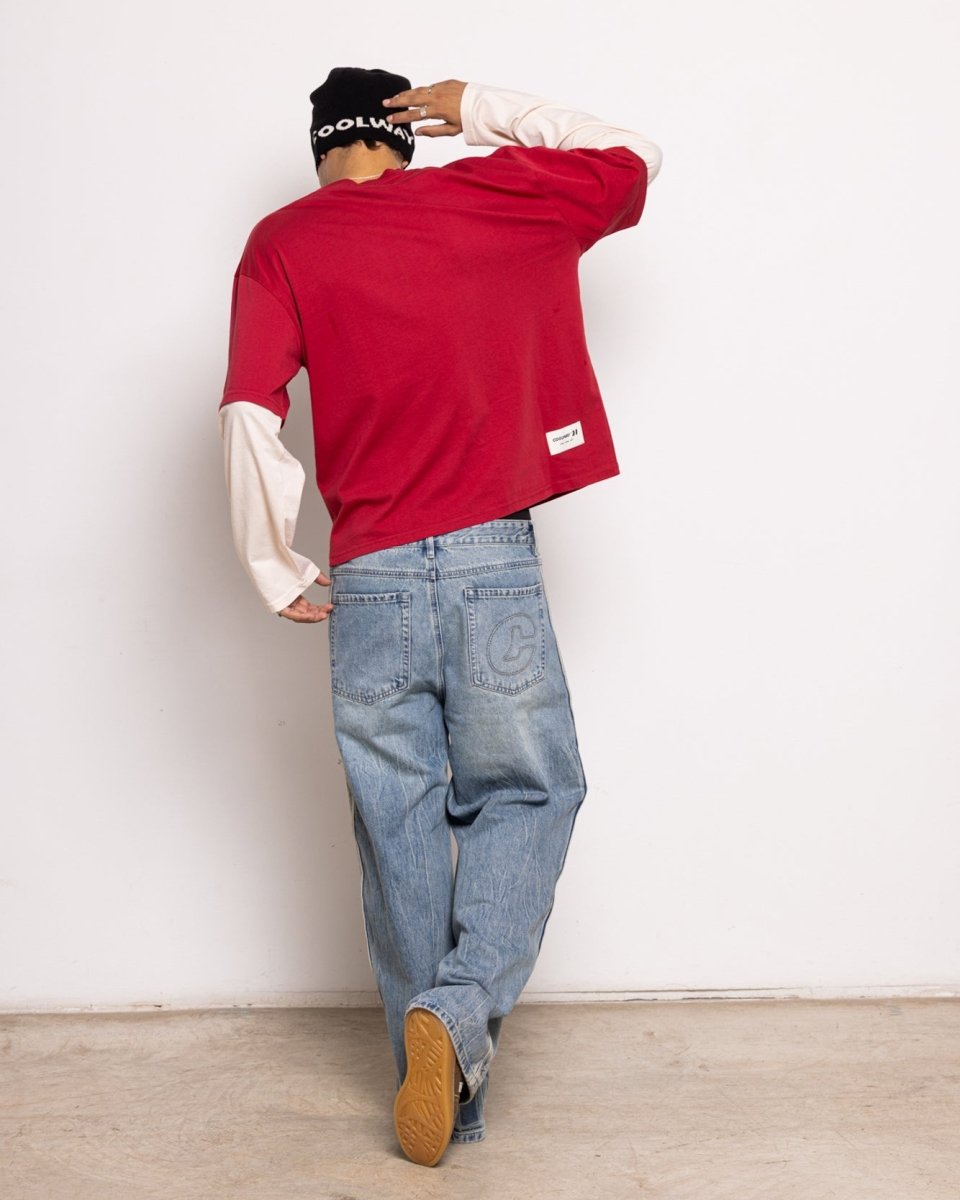 Red Double Sleeve