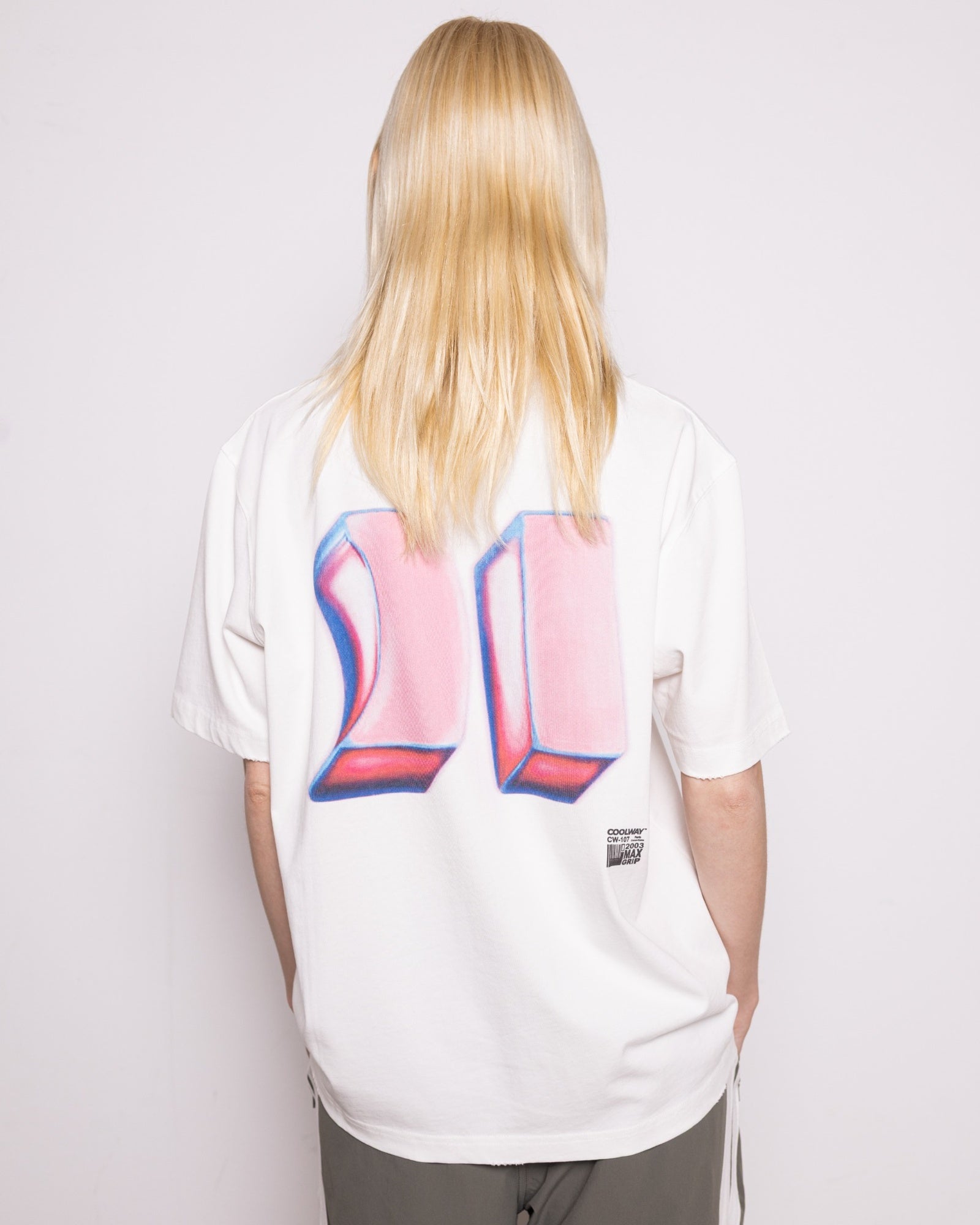 Dual White T-Shirt