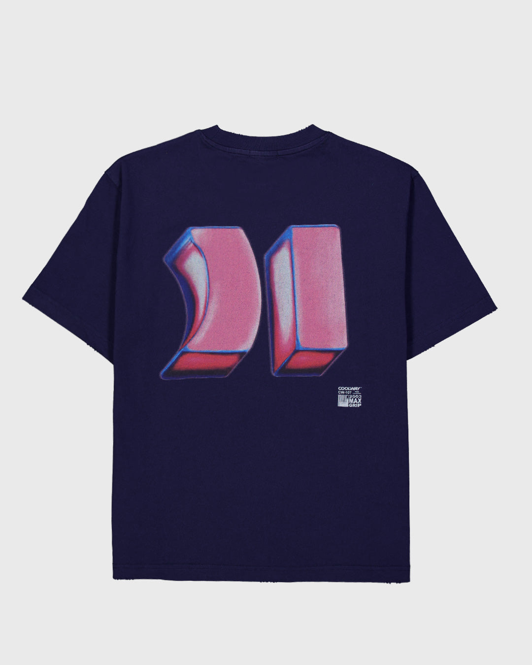 Dual Navy T-Shirt