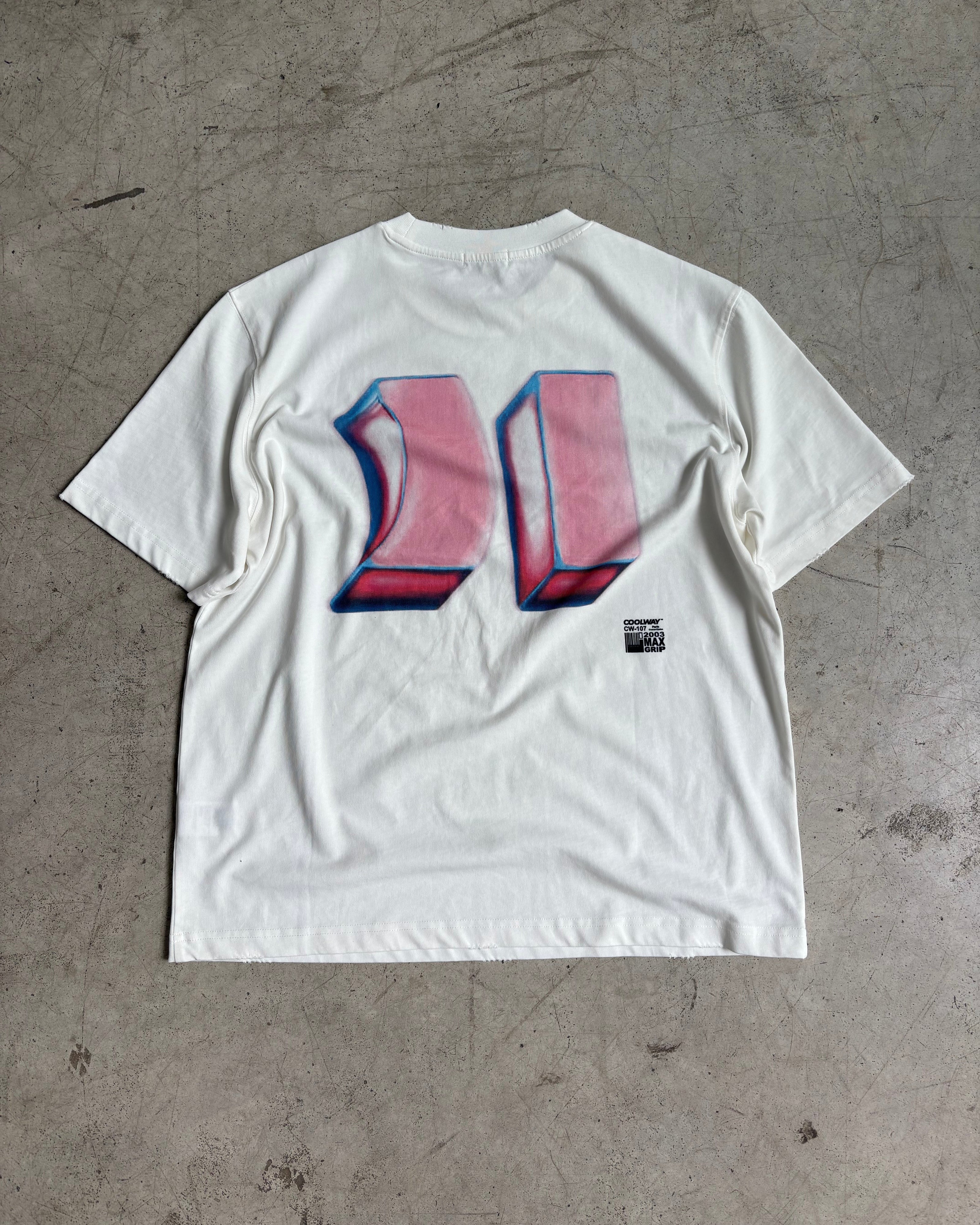 Dual White T-Shirt