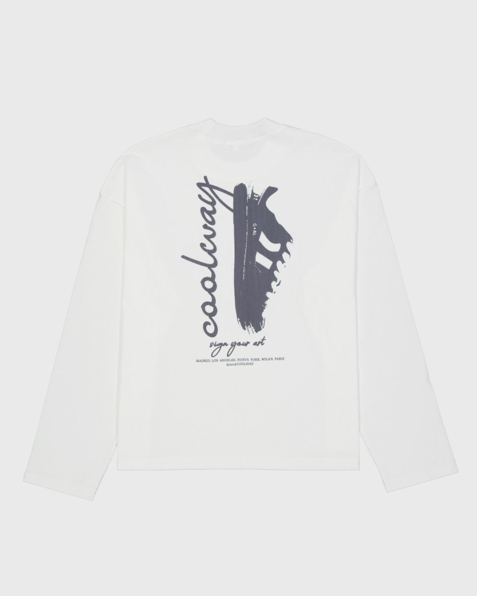 White Long Sleeve Frame