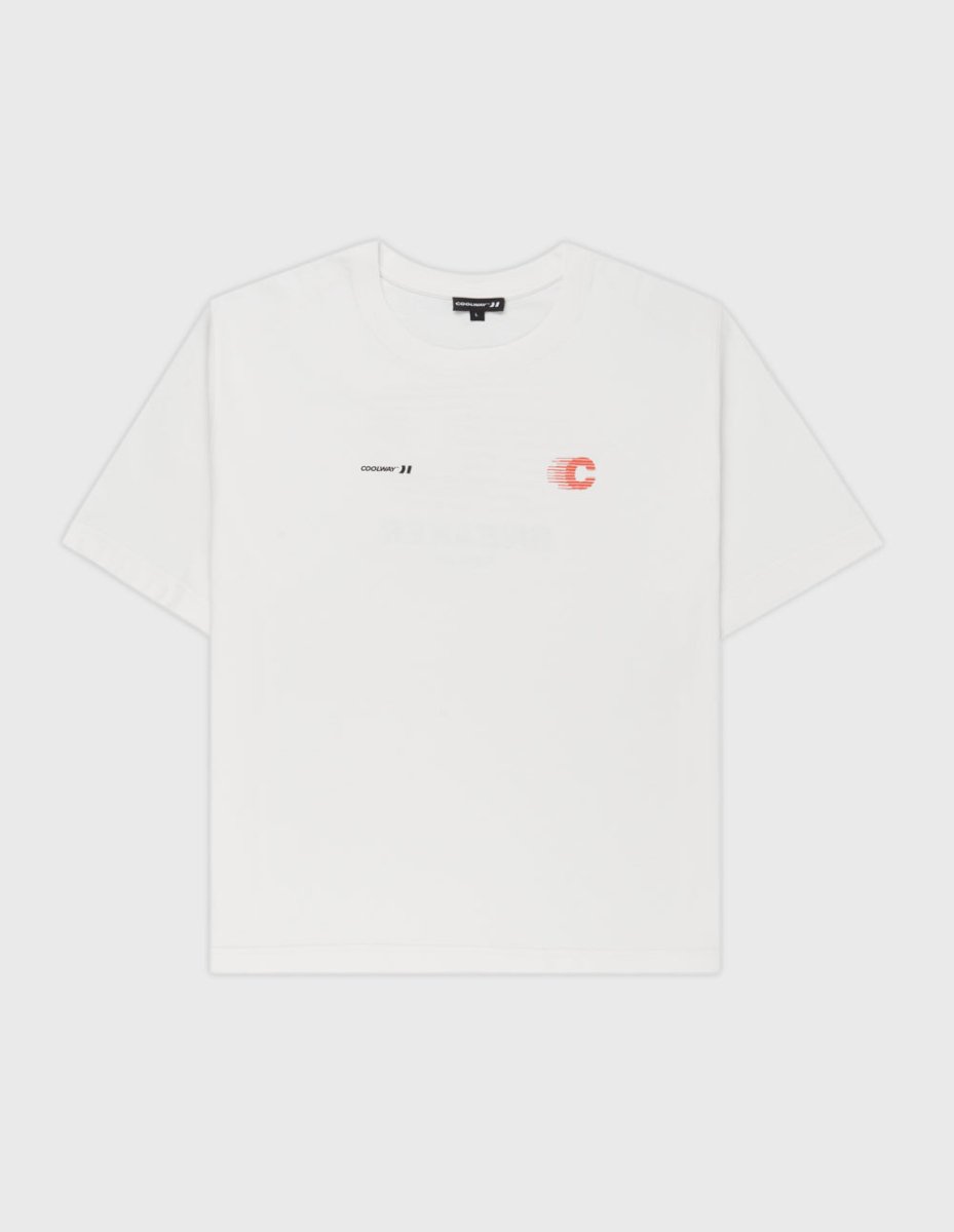 Racer White T-Shirt