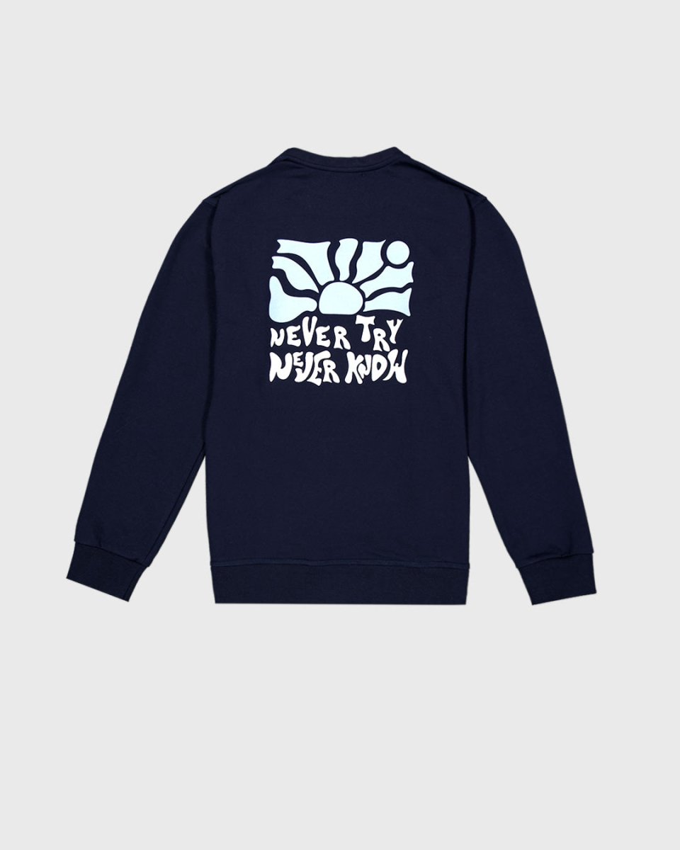 Never Hood Nav Hoodie