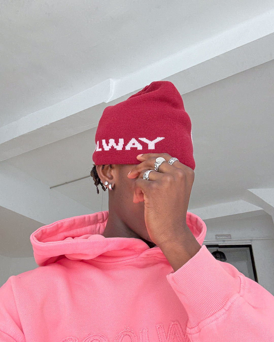 C' Red Beanie