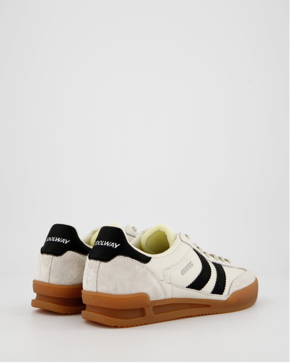 Grass White Leather