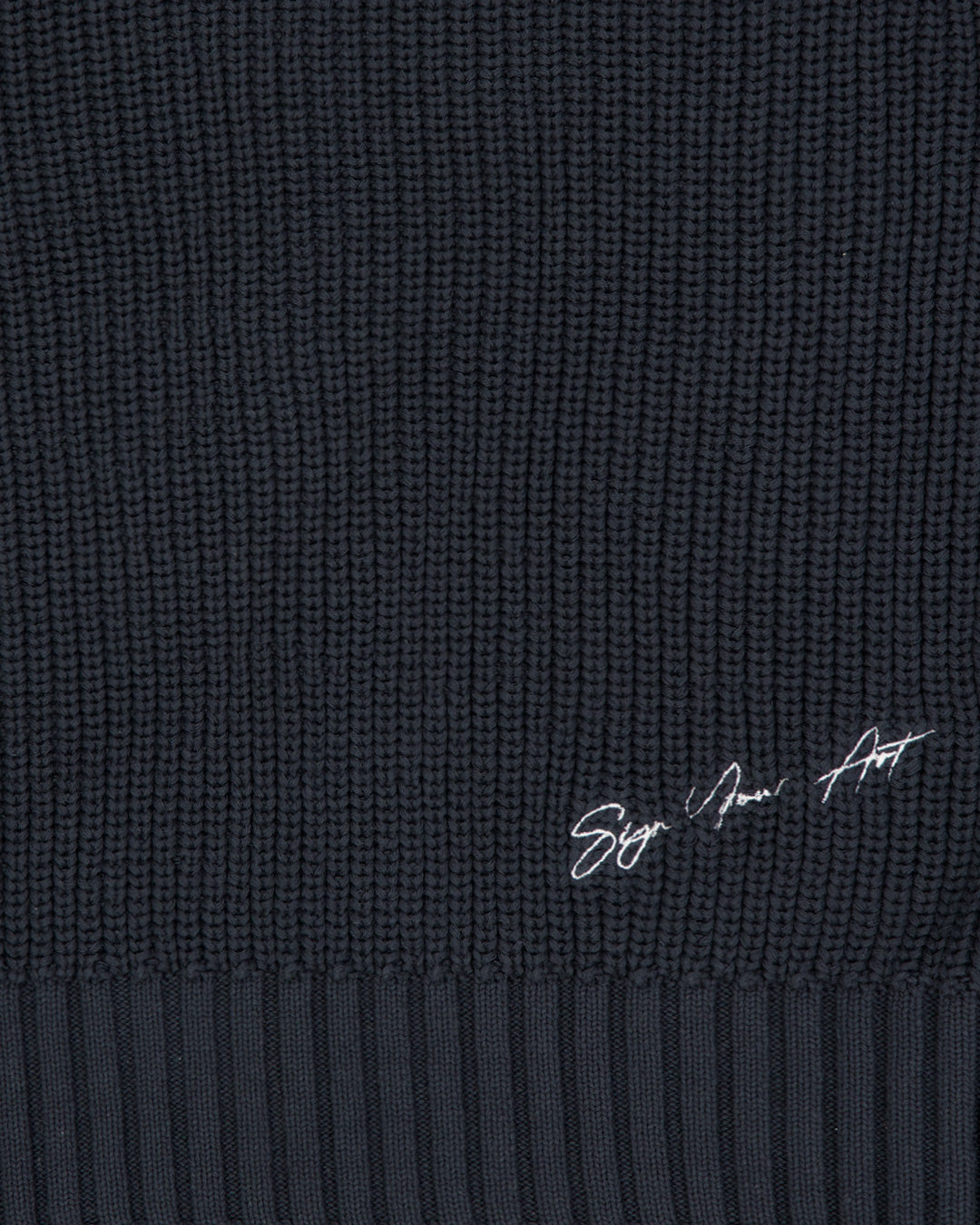 Black Knit Sweater
