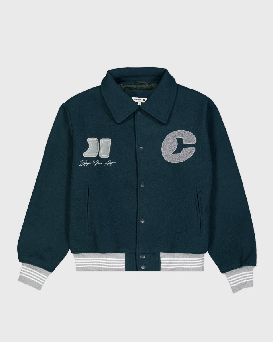 Dark Green Varsity