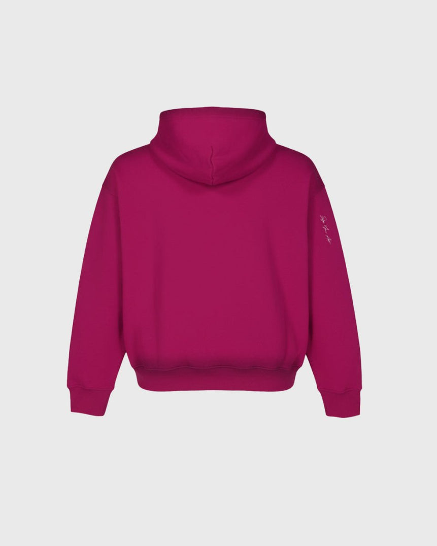 Break Wine Zipper Hoodie