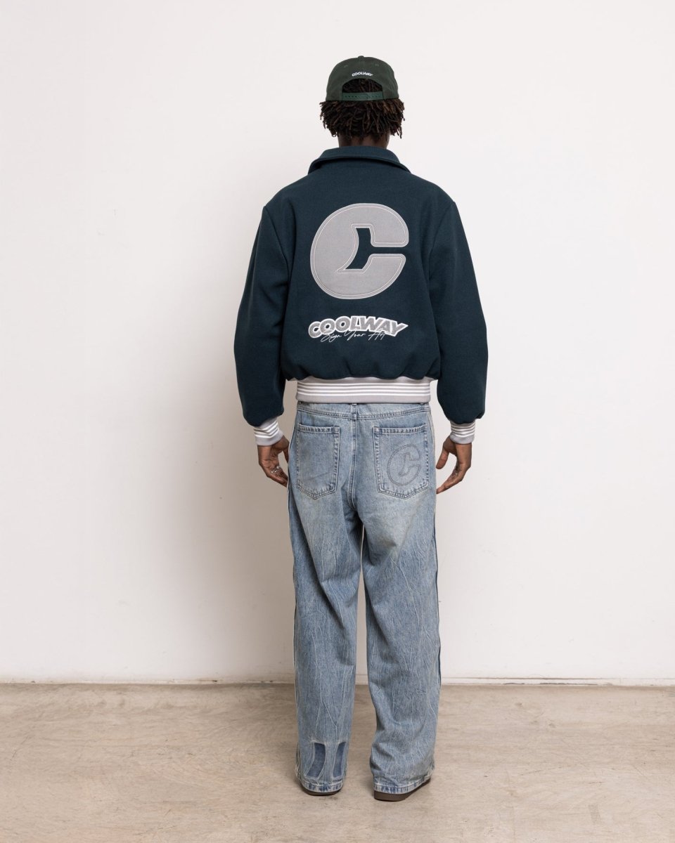 Dark Green Varsity