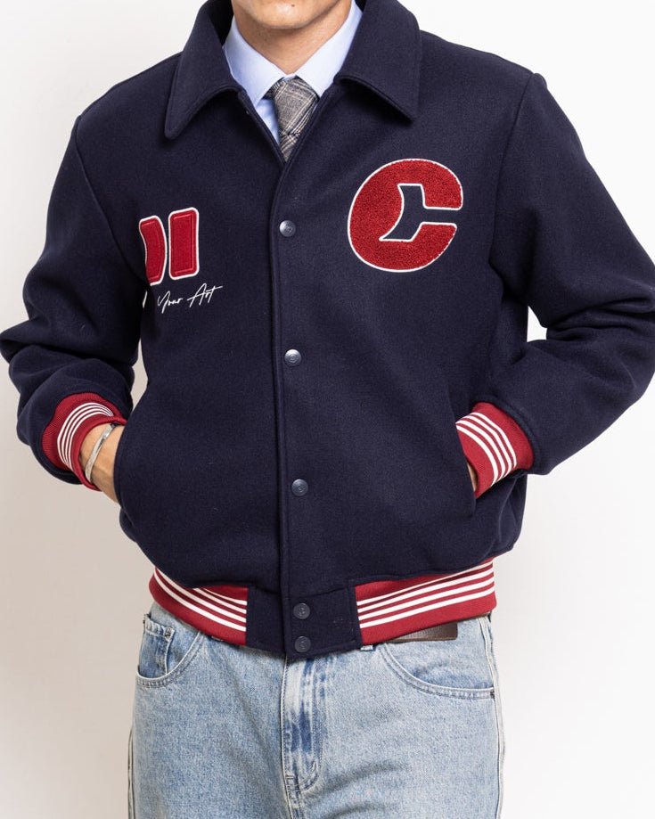 Dark Navy Varsity