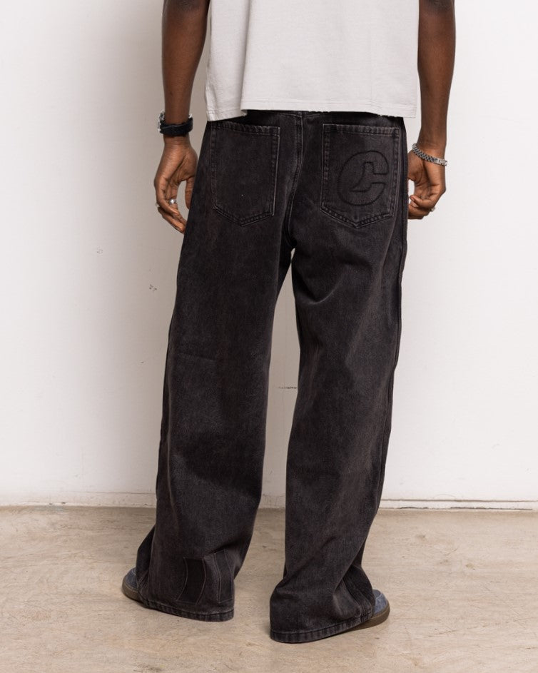 Loose Black Jeans