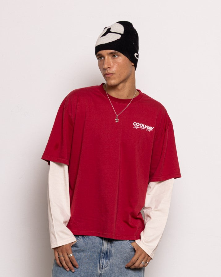 Kizuna deep burgundy | Coolway