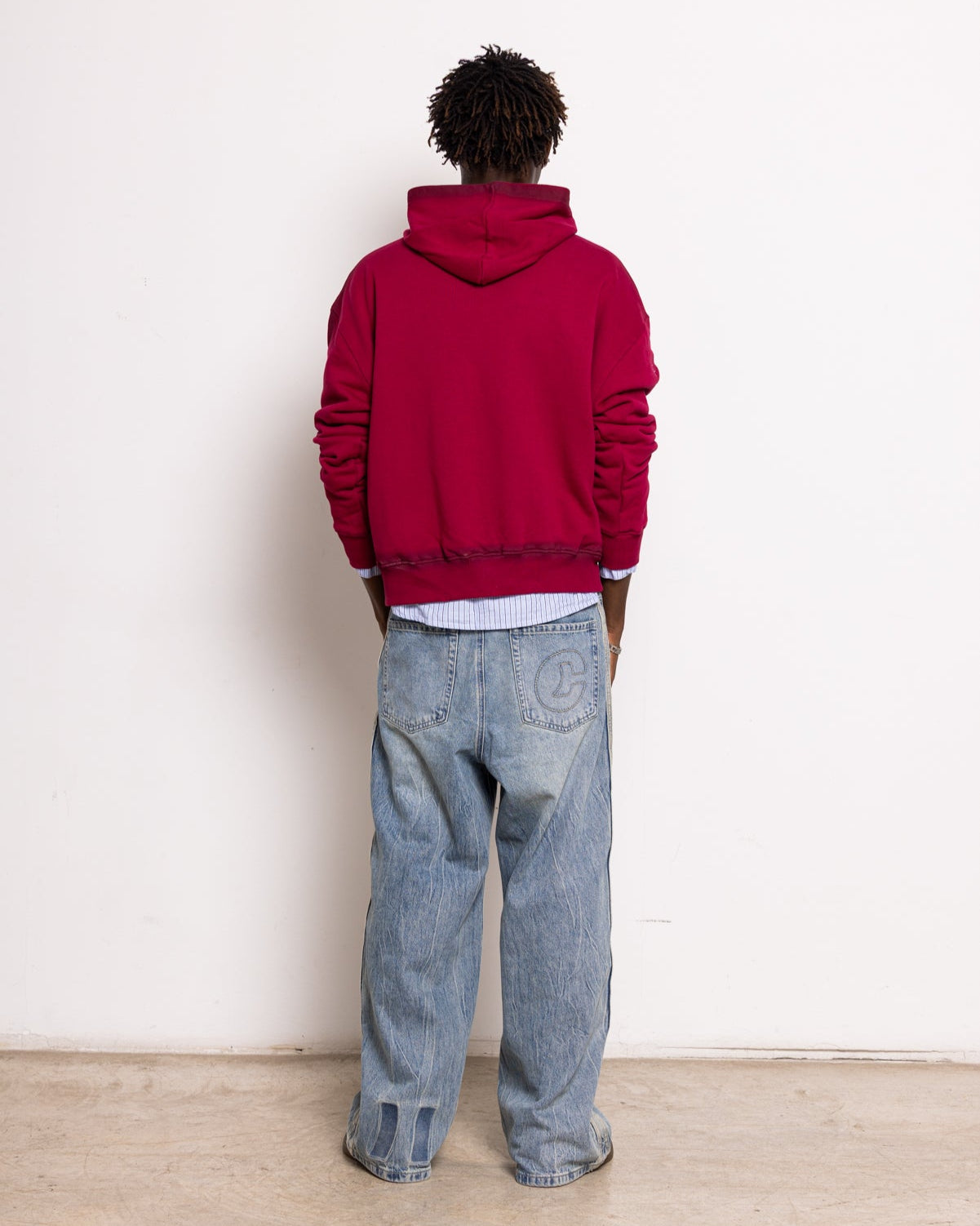 Break Wine Zipper Hoodie
