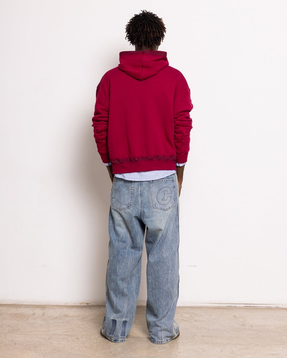 Break Wine Zipper Hoodie