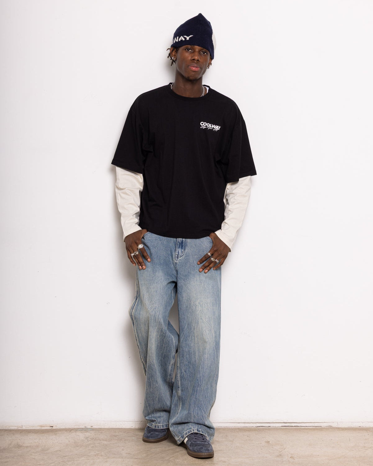 Black Double Sleeve