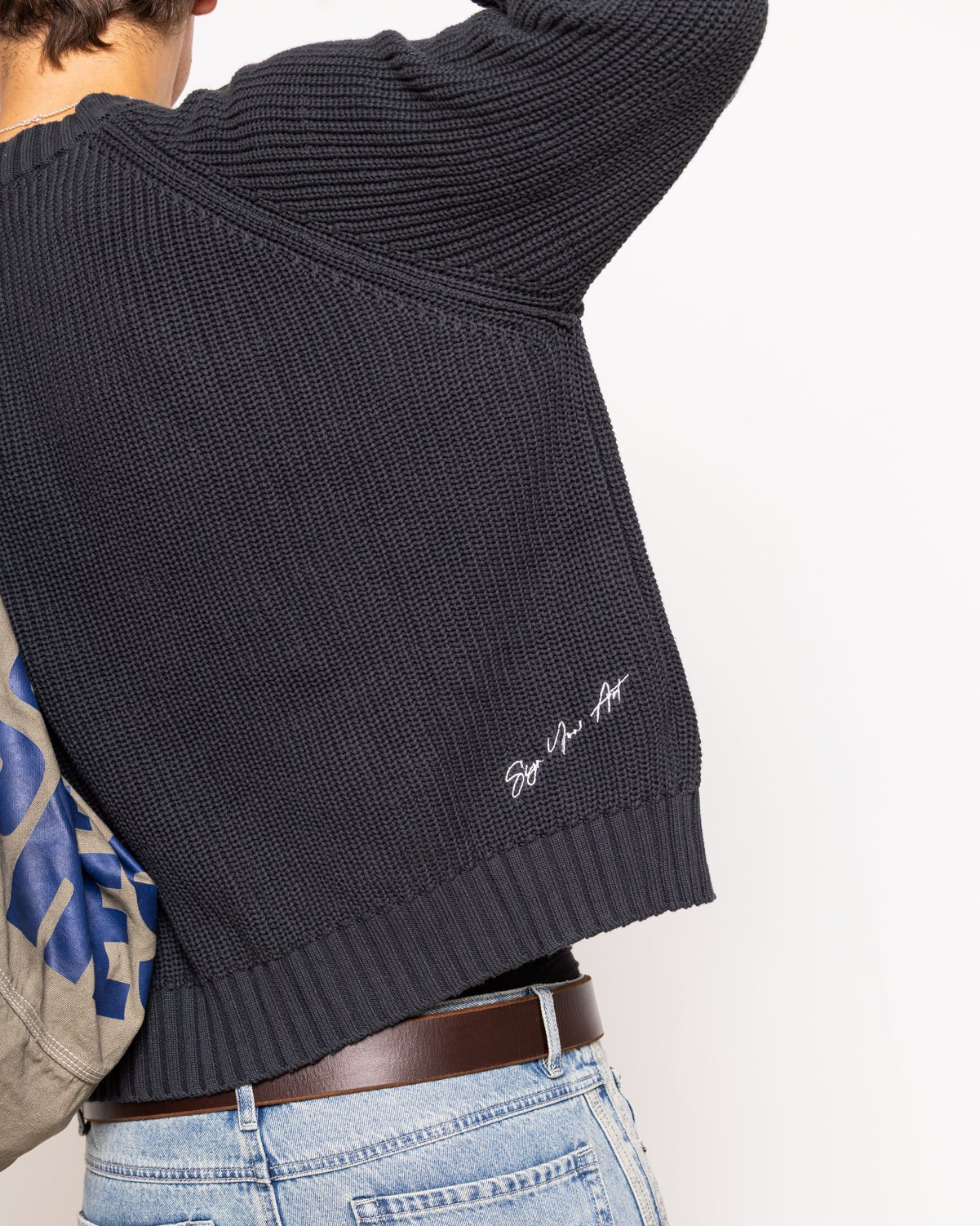 Black Knit Sweater