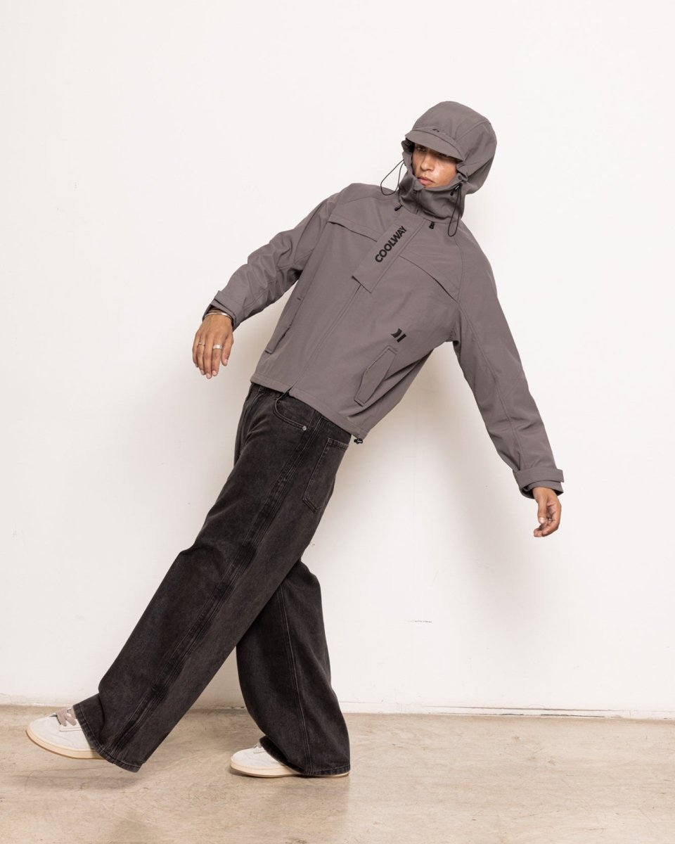 Storm Grey Windbreaker