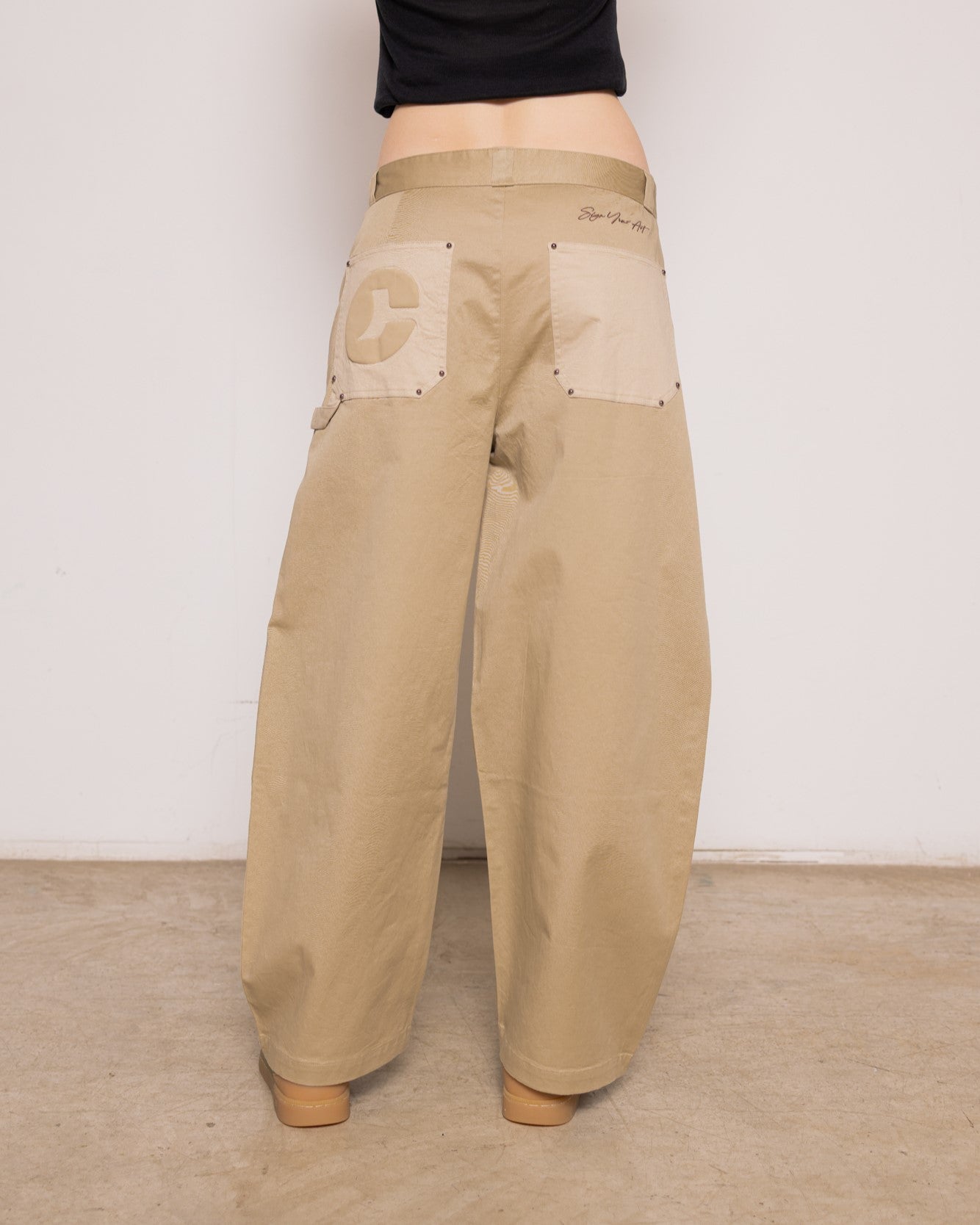 Rulo Beige Pants