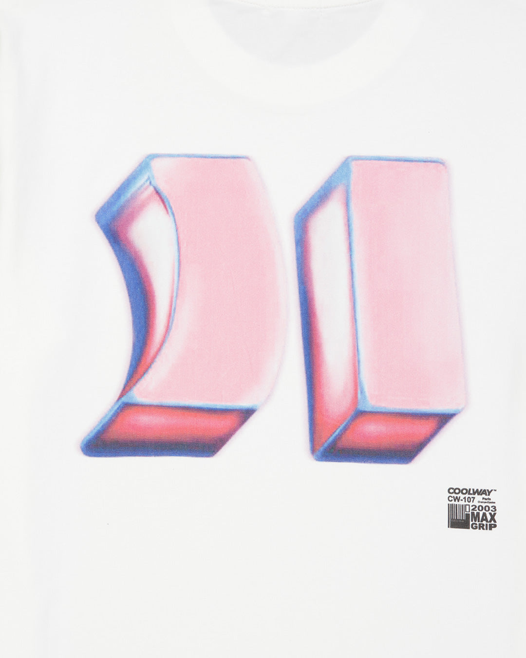 Dual White T-Shirt