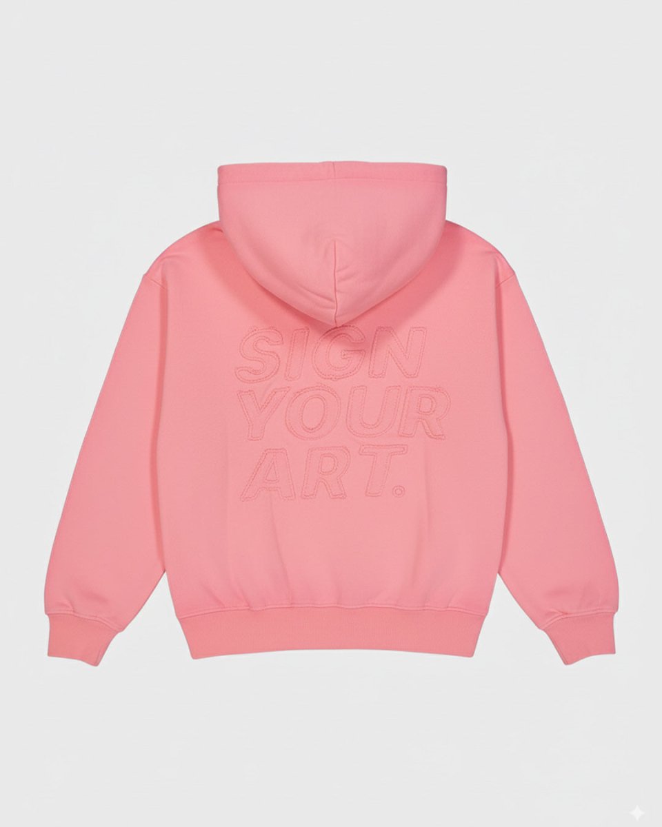 Washed Pink Hoodie