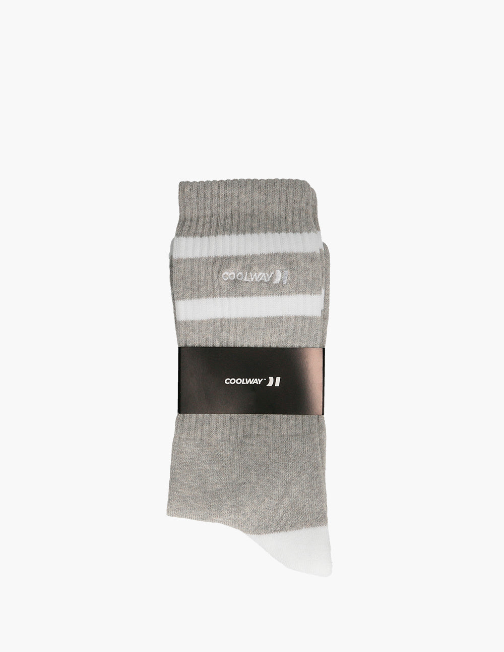 CHAUSSETTES COURT GRIS