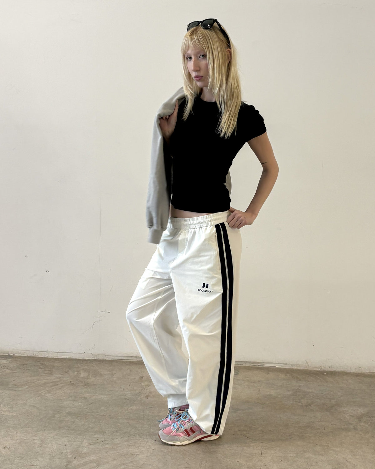 Ice Nylon Track Pants