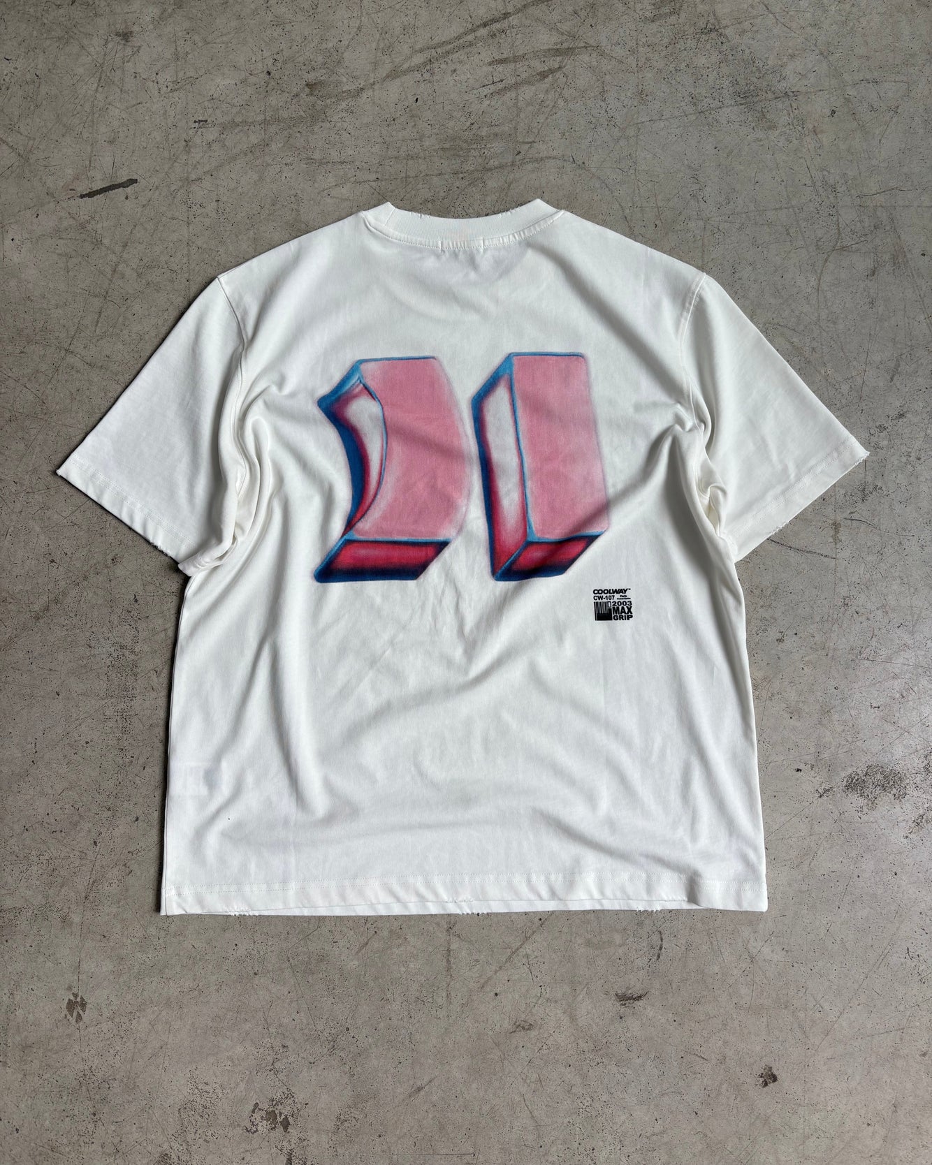 Dual White T-Shirt