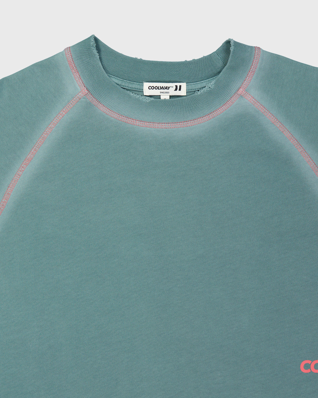 Split Aqua Long Sleeve
