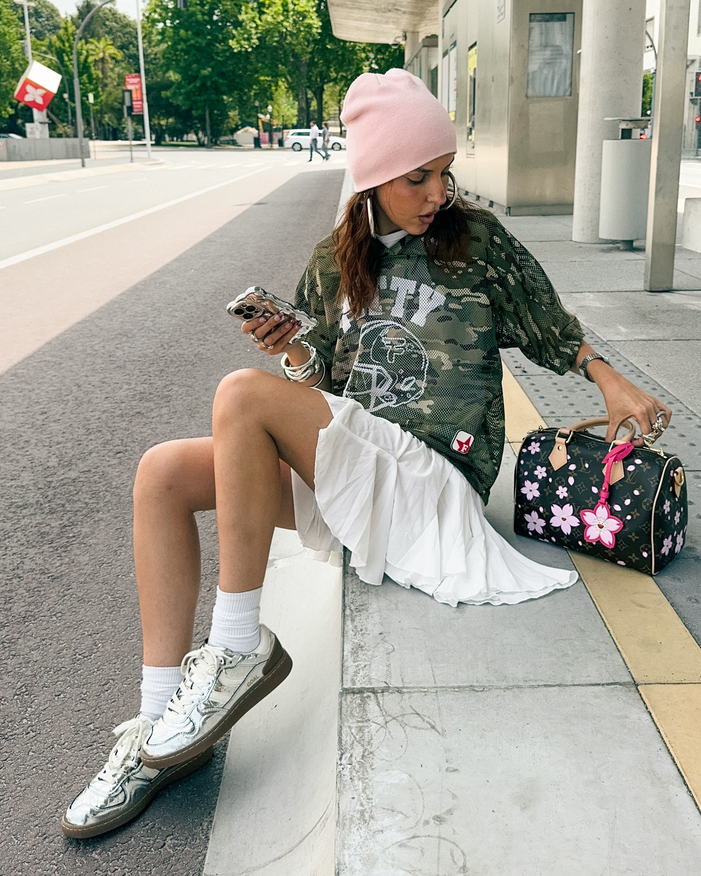 GLAYラバーソール Goal silver mirror | Coolway Sneakers Brand