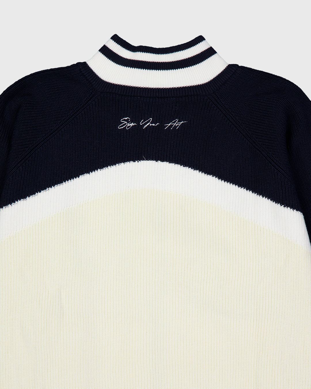 Ice Knit Zipper
