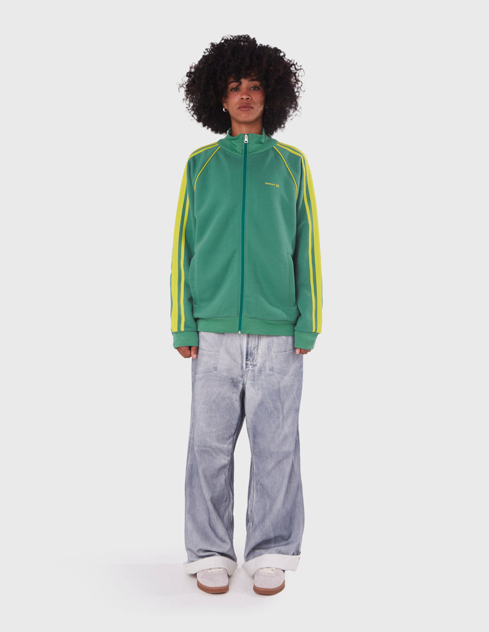 Green track jacket hotsell