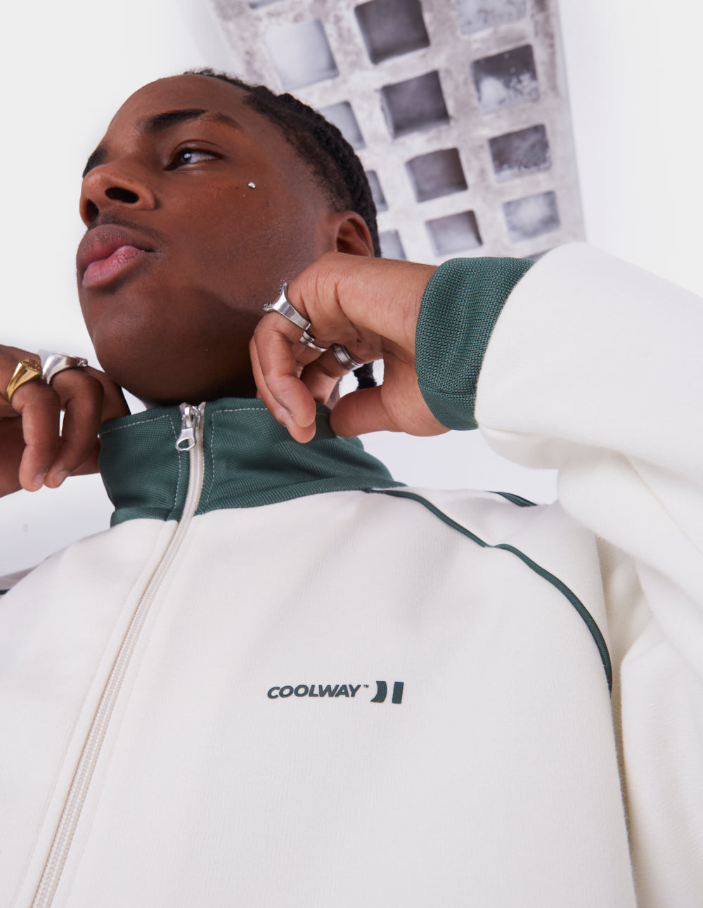 ICE GREEN TRACK JACKET