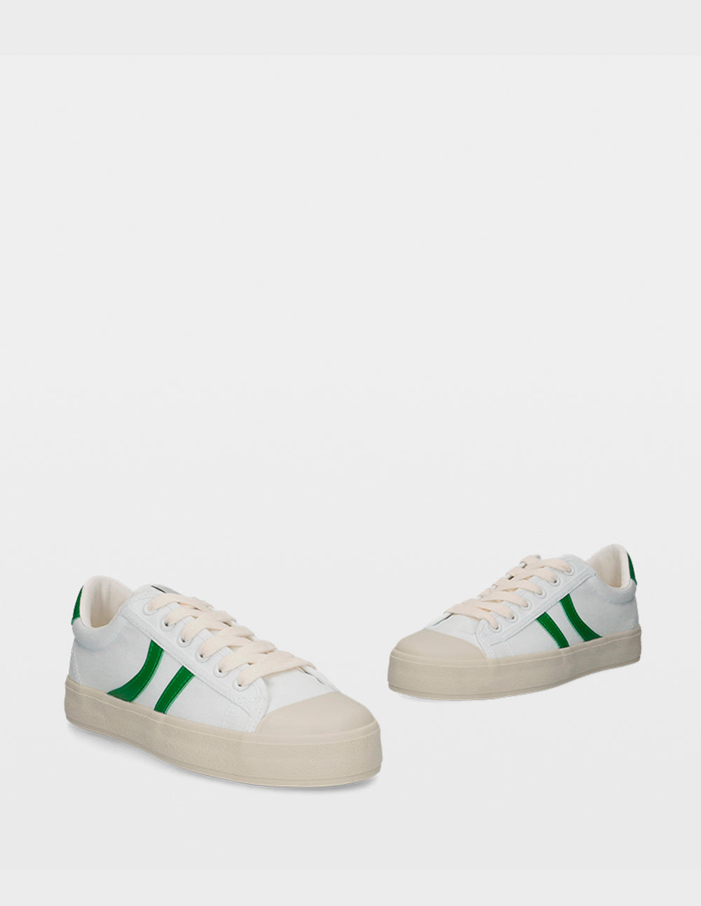 ICON-ONE WHITE/GREEN MUJER