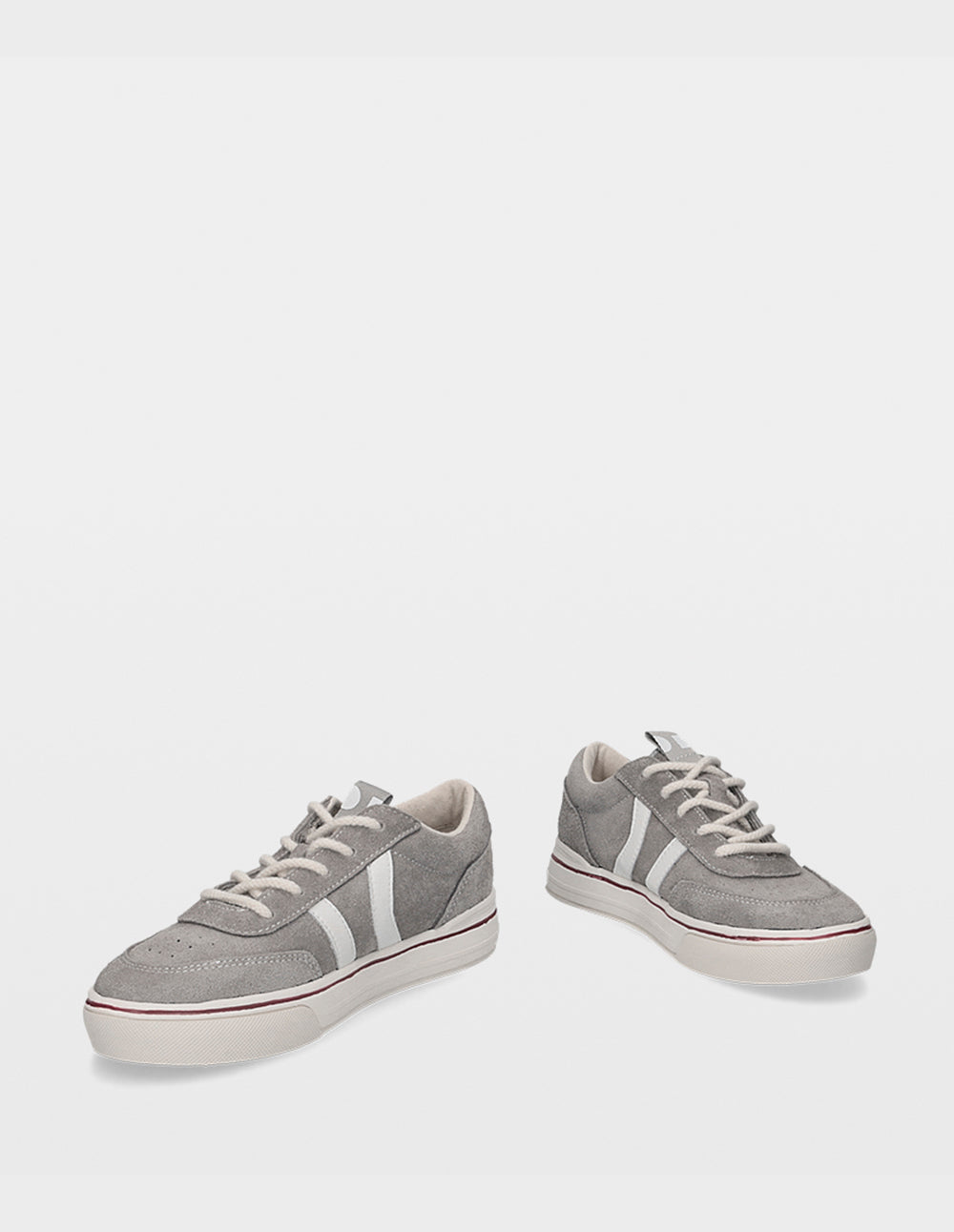 OLIE-LOW GREY LEATHER MUJER