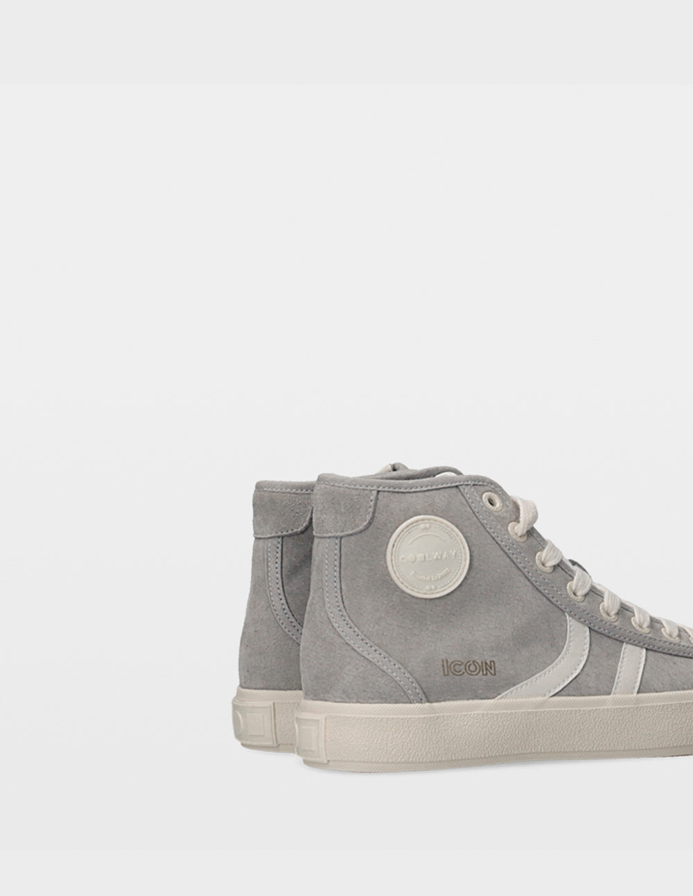 ICON-HI GREY LEATHER MUJER